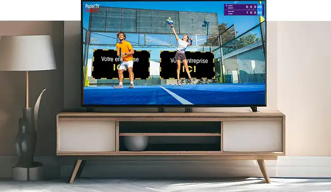 Sponsor pour télévision